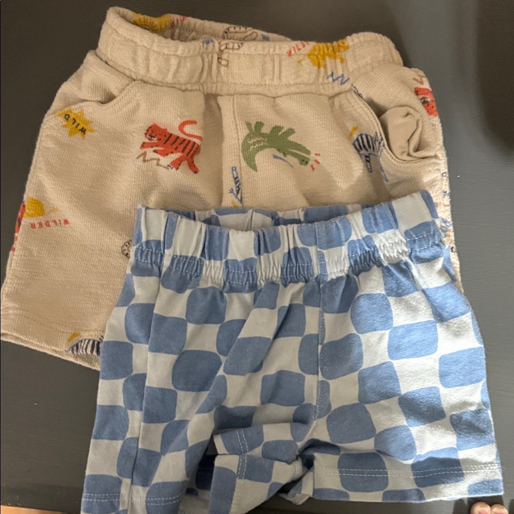 Garanimals Kids Shorts Set - Beige and Blue